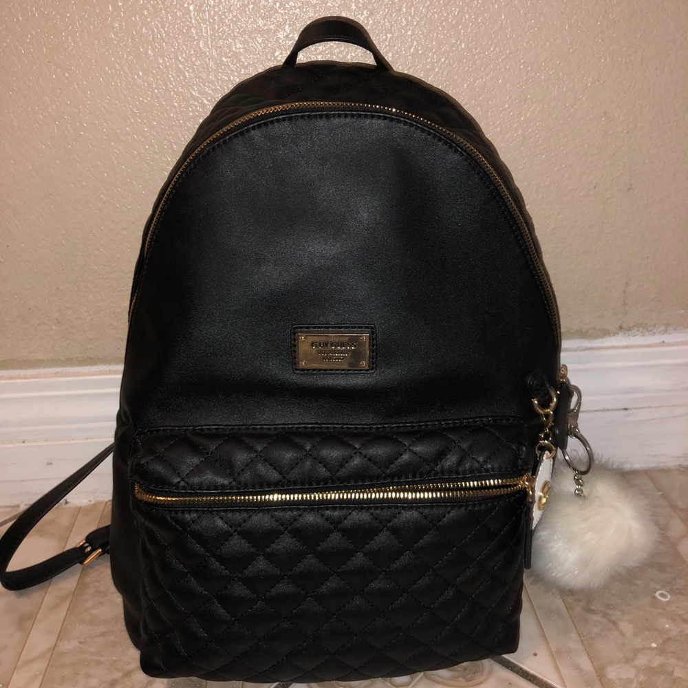Guess black backpack